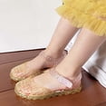 thumbnail image 4 of DuoJiaJ Girls Summer Fashion Jelly Sandals Open Toe Soft Sole Beach Shoes With Breathe Holes For Outdoor Play Kids Sandals Girls Size 9, 4 of 5