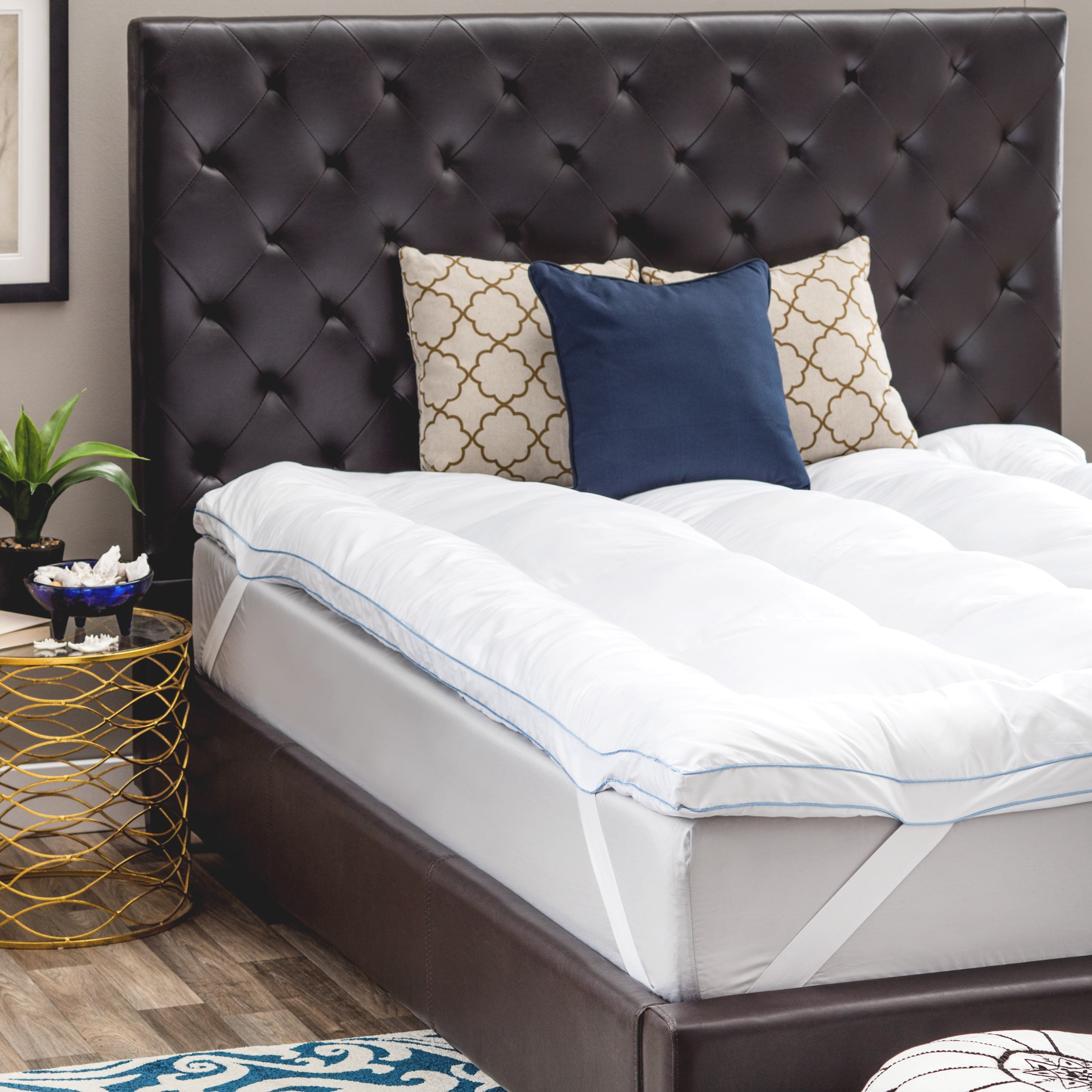 SwissLux Memory Loft Deluxe Fiber with Blended Memory Foam Clusters Bed