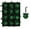 Green, variant on FastXmas 16 PCs Set Hanging Decoration of Christmas Tree Balls,3.15 Inch Hanging Decoration Balls,Golden Glitter Sequin Foam Christmas Balls Ornaments Balls for Xmas Party Holiday Birthday Decor