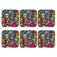thumbnail image 2 of Bingfone Vintage Underwater Diving Animals Leather Drinks Coasters With Set Of 6,Suitable For Home Kitchen,Coffee Cup Coasters Home Gift, 2 of 9