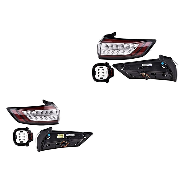 Par de Calaveras DEPO 2015 A 2018 Ford Ext C/Leds
