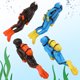 thumbnail image 2 of 4 PCS Tanks Diver Ornaments Decoración del acuario mini nadadores Figuras de buceadores para el mundo submarino, 2 of 7