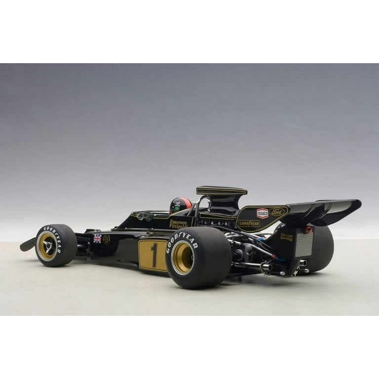 Lotus 72E 1973 Emerson Fittipaldi #1 with Driver Figure in