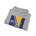 thumbnail image 4 of Bosnia Bosnian Flag Pride Hoodie, Gifts, Hooded Sweatshirt, 4 of 4
