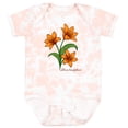 thumbnail image 3 of Inktastic Tiger Lilies Boys or Girls Baby Bodysuit, 3 of 5