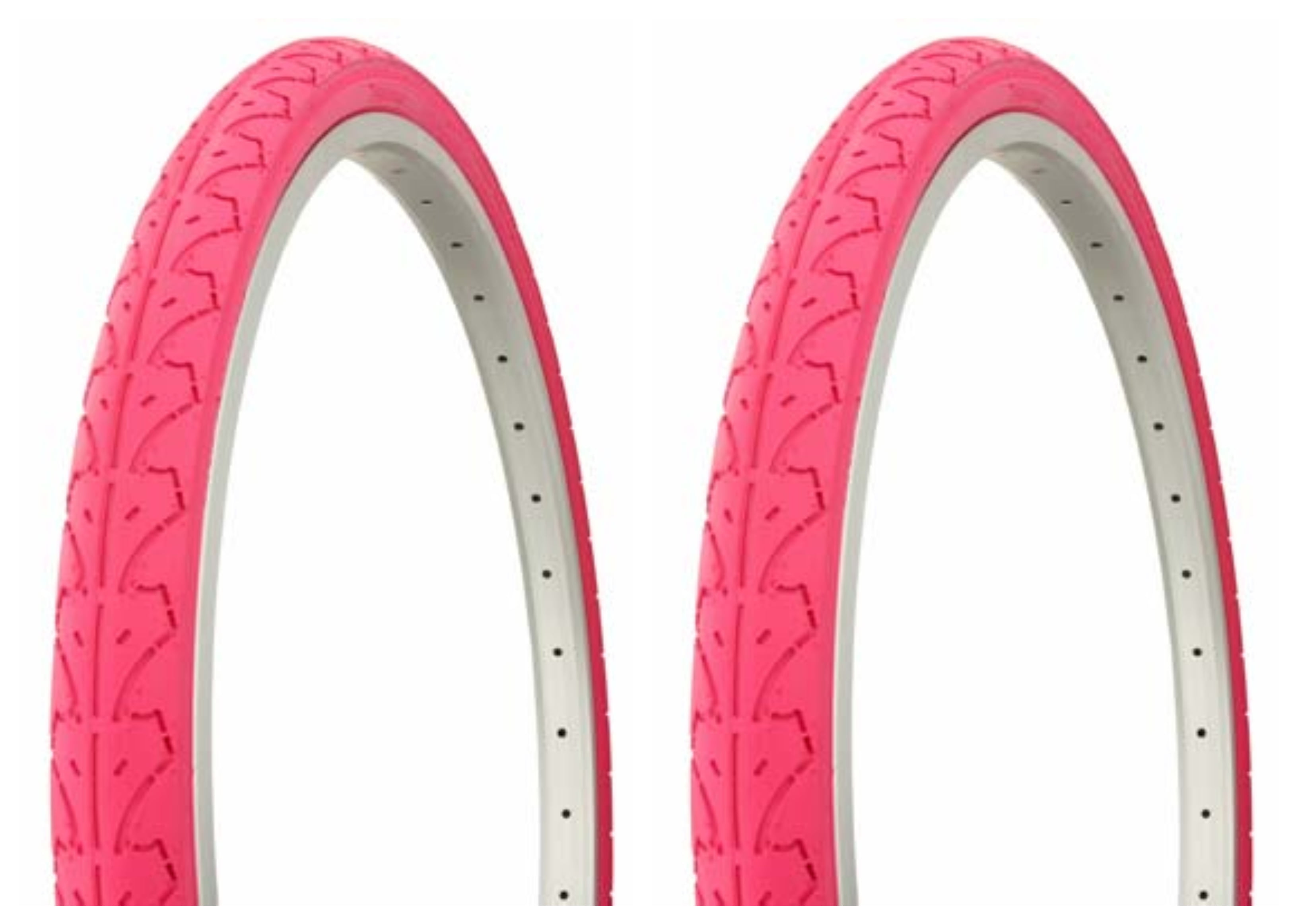 Pair of Duro 26x2.10 Gum Wall Mountain Bicycle Tires with Two 2 Duro inner tubes 
