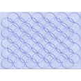 thumbnail image 1 of Ahgly Company Indoor Rectangle Patterned Lavender Blue Area Rugs, 2' x 5', 1 of 6
