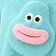 thumbnail image 4 of Monster Onesie with Comb Prop, Funny Cartoon Plush Fleece Long Sleeve Jumpsuit with 4D Big Mouth Hood for Boys & Girls Cosplay Sleepwear, 4 of 4