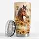 thumbnail image 3 of SANDJEST Vaso Térmico para Caballo de Acero Inoxidable 20oz, 3 of 7
