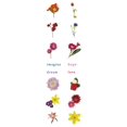 thumbnail image 1 of Fuseworks Fuse Art Decals, Floral, 1 of 3