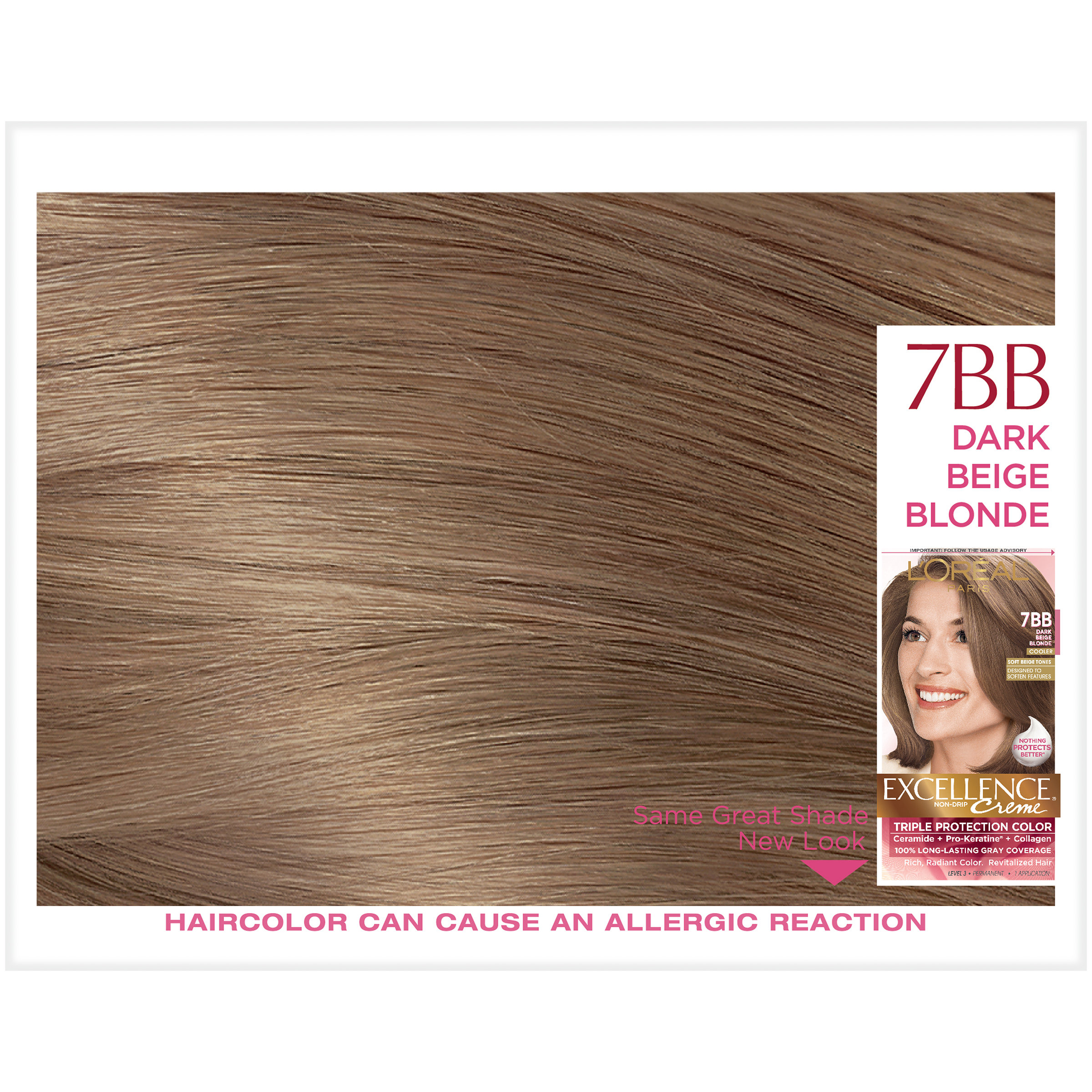 L Oreal Paris Excellence Creme Permanent Triple Protection Hair