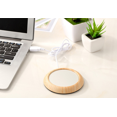thumbnail image 2 of Calentador de tazas de grano de madera USB con Cable USB, calentador eléctrico para tazas, platos para bebidas, tapete para té, 2 of 3