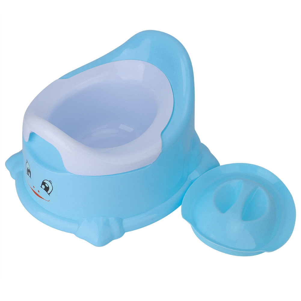 Tebru Potty Training Toilet, Cartoon Cute Portable Pot
