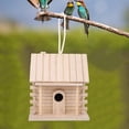 thumbnail image 3 of Caja de Anidació de Pájaros, Casa de Aves de 18x16x17 cm, Hermoso Bosque para Jardín, 3 of 7