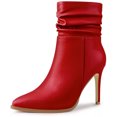 thumbnail image 1 of Botines Slouchy con punta en punta Perphy Rojo 39, 1 of 6