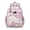 Pink-19, variant on Dreamy Mandala Ornament Student Backpack Adjustable Shoulder Straps Chest Strap Lightweight Durable School Backpack For Student And Students