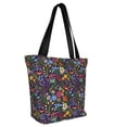 thumbnail image 3 of Kdxio Flowers And Birds Women Reusable Grocery Bags Foldable Ripstop,Reusable Shopping Bags for Shopping,Gym,Gift, 3 of 8