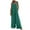 Blue, variant on AOOCHASLIY Womens Jumpsuits Summer Clothes Fashion Women Casual Cold Shoulder Jumpsuit Solid Button Suspender Jumpsuits Wide Pocket Leg Pant