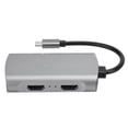 thumbnail image 2 of Z30A Capture Card 4K for HDMI to TYPEC 1080p High Definition Capture Card Silver Gray, 2 of 5