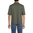 thumbnail image 2 of Lands' End Men's Short Sleeve American-grown Supima Cotton Polo Shirt, 2 of 3