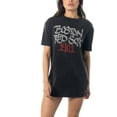 thumbnail image 4 of Women's The Wild Collective Black Boston Red Sox T-Shirt Dress, 4 of 4