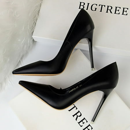 

Women‘s Pointed Toe High Heel Pumps Classic Slip On Solid Dress Shoes Lightweight Breathable Women‘s Shoes