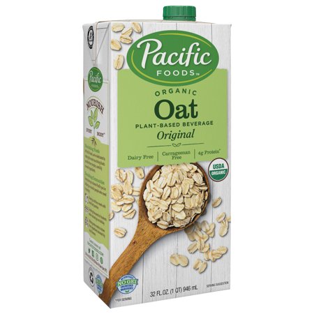 Pacific Foods Original Organic Oat Milk 32 Fl. Oz. - 12/Case