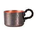 thumbnail image 2 of Taza de cobre puro, taza de cobre turco, taza de mulas de Moscú, taza de agua de 90ml, taza de para cafetería, taza de té de cobre, SOLO Copa, 2 of 9