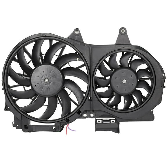 SCITOO Radiator Cooling Fan Compatible with 2002-2009 A4 2002-2009 for A4 Quattro