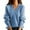 36#Blue, variant on Women's V-Neck Knitting Pullovers Casual Loose Thick Long Sleeve Sweater Beige L