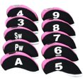 thumbnail image 2 of Golf Iron Covers Set with Number Tag for Club Elasticity Protable Selections 10pcs/lot, 2 of 8