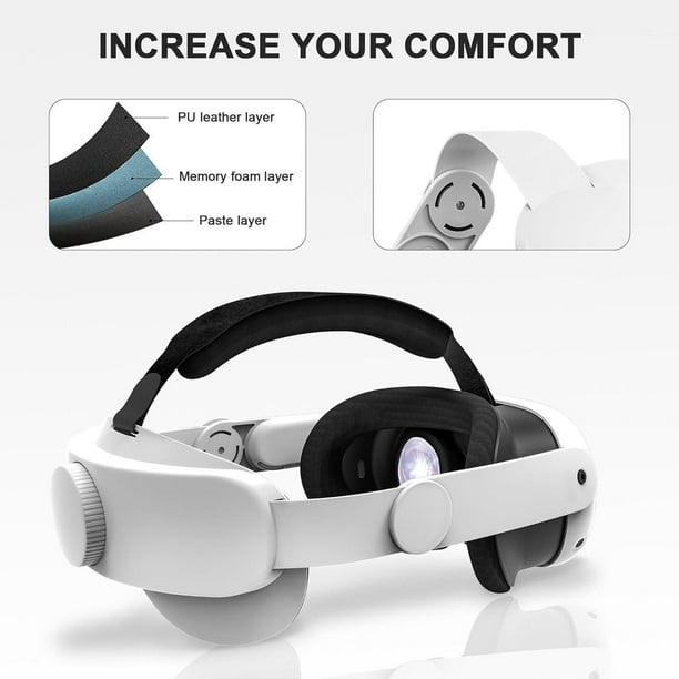 Head Strap for Meta Quest 3S / Quest 3 Adjustable Comfortable Head