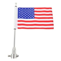 REOFLYUP 1Pcs Heavy Duty Flagpole Mount for Motorcycle Outdoor Flag Decoration