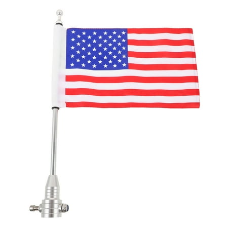 REOFLYUP 1Pcs Heavy Duty Flagpole Mount for Motorcycle Outdoor Flag Decoration