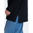 thumbnail image 2 of Time and Tru Women's Open Front Cardigan Sweater with Long Sleeves, Lightweight, Sizes XS-XXXL, 2 of 6
