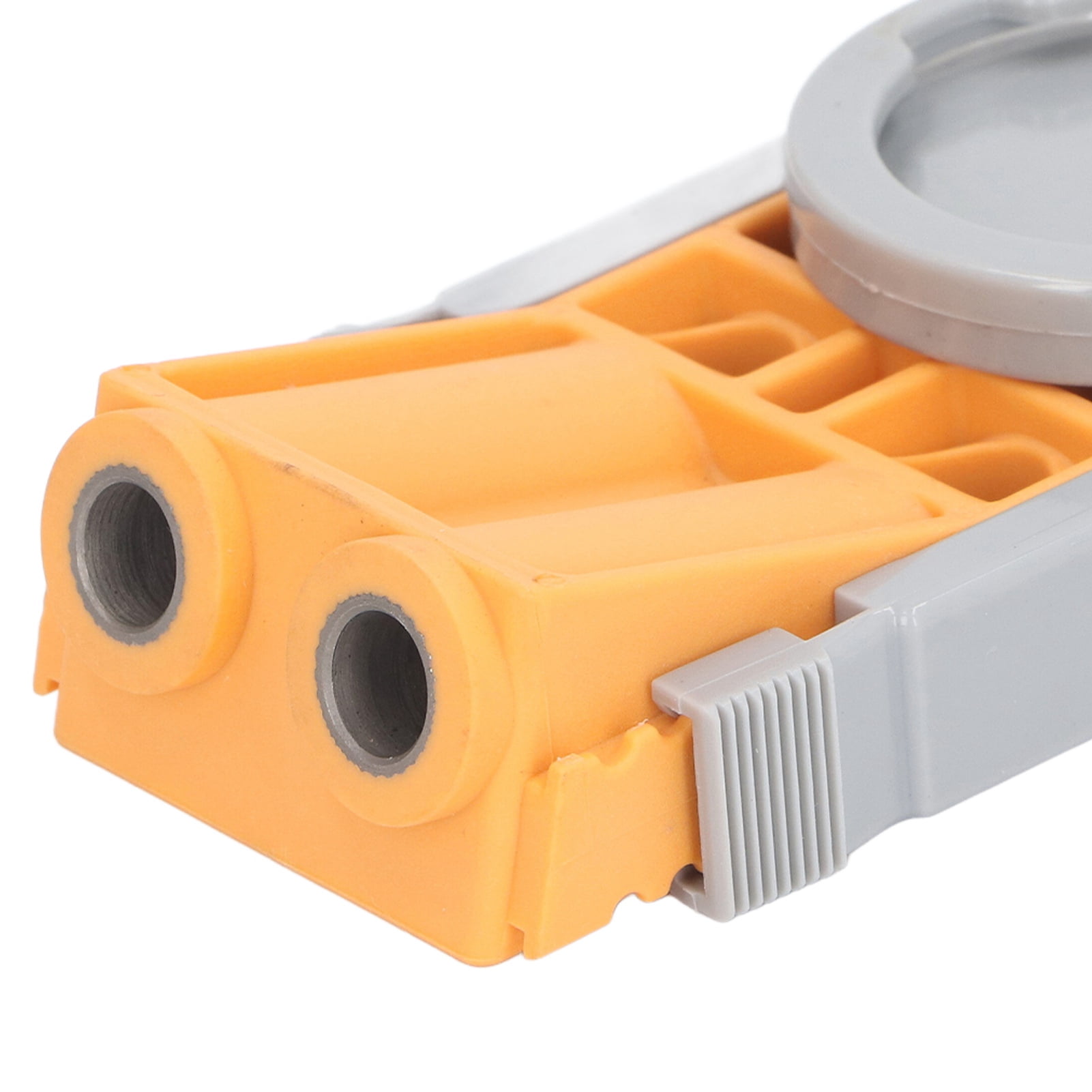 BIMZUC Woodworking Inclined Hole Locator 15° Adjustable DIY Pocket Hole Jig Kit for 1/2in to 1 1/2in (12.7mm to 38.1mm) Thick Materials Hardware Tool