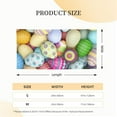 thumbnail image 6 of Zufioo Colorful Easter Eggs Print Holiday Banners, Party Banners, Hanging Flags, Bar Shopping Mall Garden Wall Decorations, Holiday Decoration Supplies-Small, 6 of 8