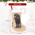 thumbnail image 3 of Cauagu Child And Lion Sketch for Christmas Stockings,1-Pack Large Xmas Stocking Holiday and Farmhouse Stocking Fit for Christmas Holiday Party Decoration(17.7*11 Inch), 3 of 7