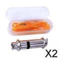thumbnail image 1 of Accesorios de entrenamiento para loros Colamx Silbato de supervivencia 2 piezas, 1 of 8