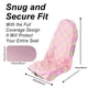 thumbnail image 3 of Funda de asiento de coche LoyaGour, impermeable, protectora contra el sudor, rosa, 3 of 7