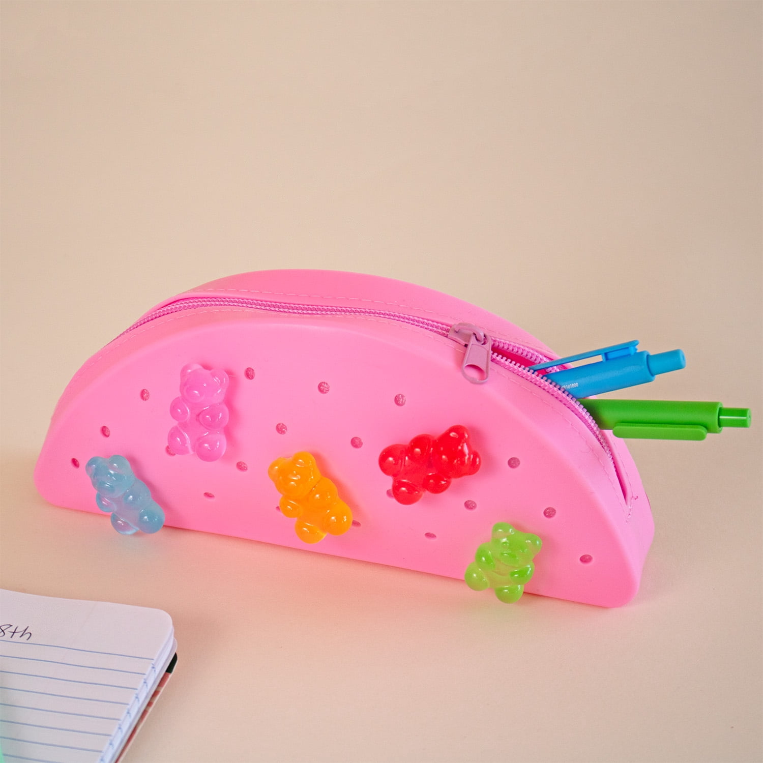 Art 101 Gummy Bear Charm Pack for Silicone Pencil Pouches