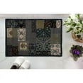 thumbnail image 5 of Linon Home Decor Trio Area Rug Collection, Chocolate and Terracotta, 5' x 7', 5 of 5