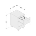 thumbnail image 5 of Archivero Barueri Blanco Loomber, 5 of 5