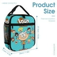 thumbnail image 4 of The Loud House 3Pcs Backpacks Sets Book Bag with Lunch Bag And Pencil Case, 4 of 8