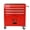Red, variant on 4 Drawers Multifunctional Tool Cart with Wheel Steel Tool Chest Storage Cabinet