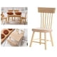 thumbnail image 4 of Mesa de comedor de simulación, modelo de silla, decoración de casa de muñecas, juego de simulación DIY, 4 of 9