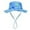 1-Blue366, variant on UPF 50+ Bucket Hat for Toddler Boy Camo Dino Pattern Beach Camping Sun Hats