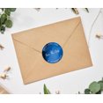 thumbnail image 3 of Darling Souvenir Round Smoke Texture Save The Date Stickers Personalized Bride Groom Names And Date Envelope Seals 45 Pcs, 3 of 4