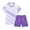 Light Purple, variant on CAICJ98 Kids Soccer Jerseys for Boys Girls Training Outfit Team Uniform Athletic Shirts Sportswear Kit (Black,13-14 Years)