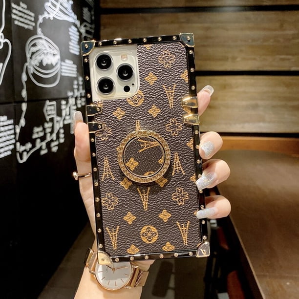 Funda de cuero de lujo para iPhone 14, 13 Pro Max, 11, 12, iPhone13, iPhone14, iPhone XR, X, XS, 6 s, 8, 7 Plus, carcasa trasera Original para mujer Fivean unisex